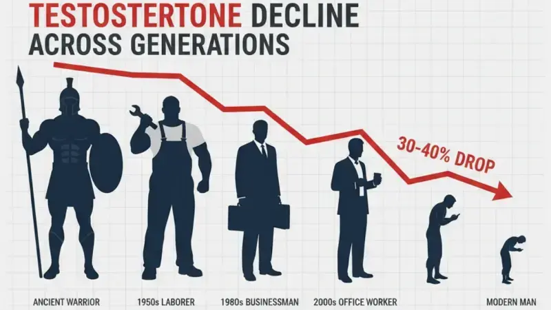 Man feeling tired and lacking energy